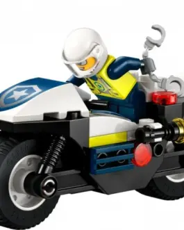 Alternative view of LEGO Klocki City 60455 Pościg na motocyklu policyjnym