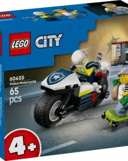 LEGO Klocki City 60455 Pościg na motocyklu policyjnym