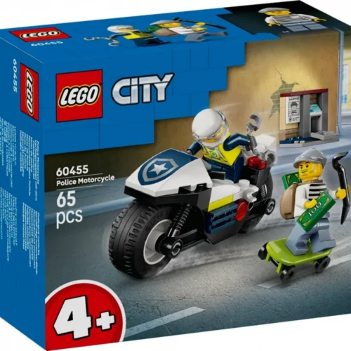 LEGO Klocki City 60455 Pościg na motocyklu policyjnym