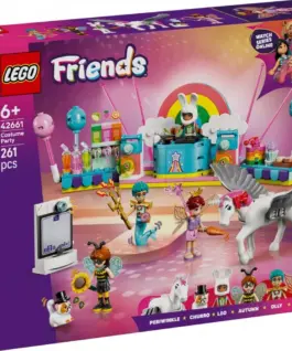 LEGO Klocki Friends 42661 Bal przebierańców z jednorożcem i wróżką