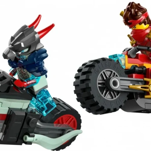 Alternative view of LEGO Klocki Ninjago 71838 Wyścig motocyklowy Kaia