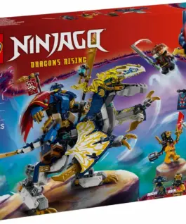 LEGO Klocki 71843 Mech smoczego jeźdźca Roguea