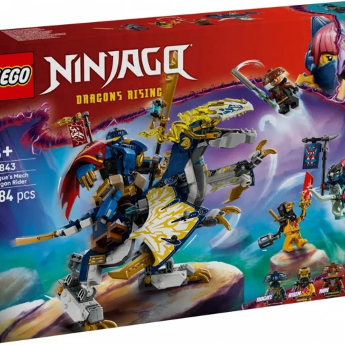 LEGO Klocki 71843 Mech smoczego jeźdźca Roguea