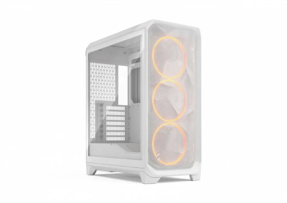 Fractal Design Meshify 3 бял RGB TG Light Tint