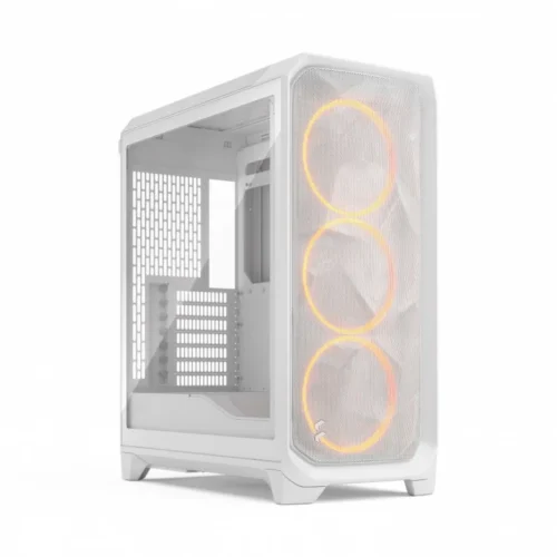 Fractal Design Meshify 3 бял RGB TG Light Tint