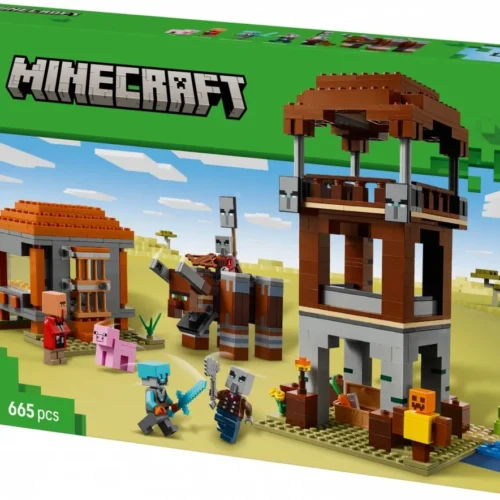LEGO Klocki Minecraft 21278 Kryjówka rozbójników i dewastatorów