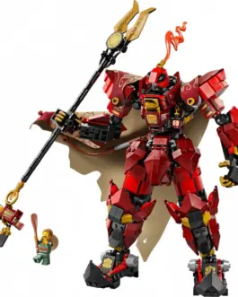 Alternative view of LEGO Klocki Ninjago 71846 Mech ognistego rycerza