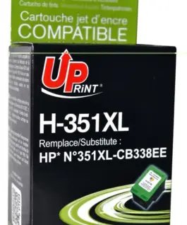 Мастилница UPRINT CB338EE HP, Cyan/Magenta/Yellow, N 351 XL