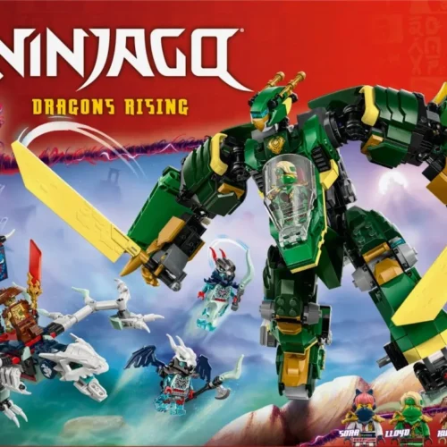 LEGO Klocki Ninjago 71845 Odrzutowy mech Lloyda
