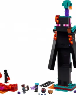 Alternative view of LEGO Klocki Minecraft 21279 Wieża Endermana