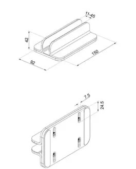 Alternative view of Neomounts NSLS300черен Лаптоп holder 11-17 inch - universal