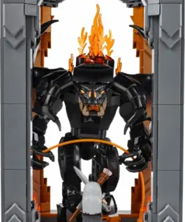 Alternative view of LEGO Klocki Icons 10367 Władca pierścieni: Book nook z Balrogiem