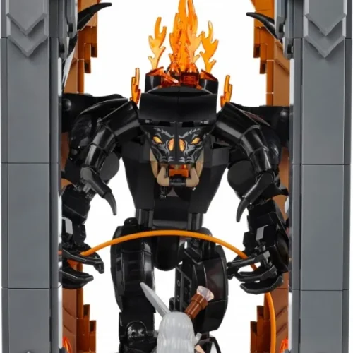 Alternative view of LEGO Klocki Icons 10367 Władca pierścieni: Book nook z Balrogiem