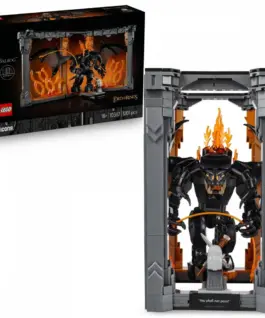 LEGO Klocki Icons 10367 Władca pierścieni: Book nook z Balrogiem