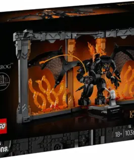 LEGO Klocki Icons 10367 Władca pierścieni: Book nook z Balrogiem