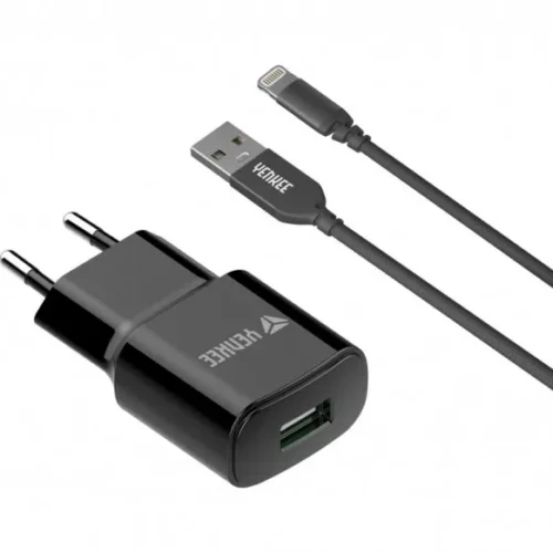 YENKEE YAC4600Lighining USB A 12W 2,5A 1Metr
