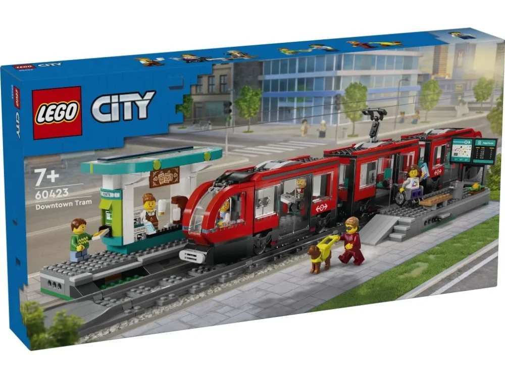 LEGO LEGO City Downtown Streetcar and Station