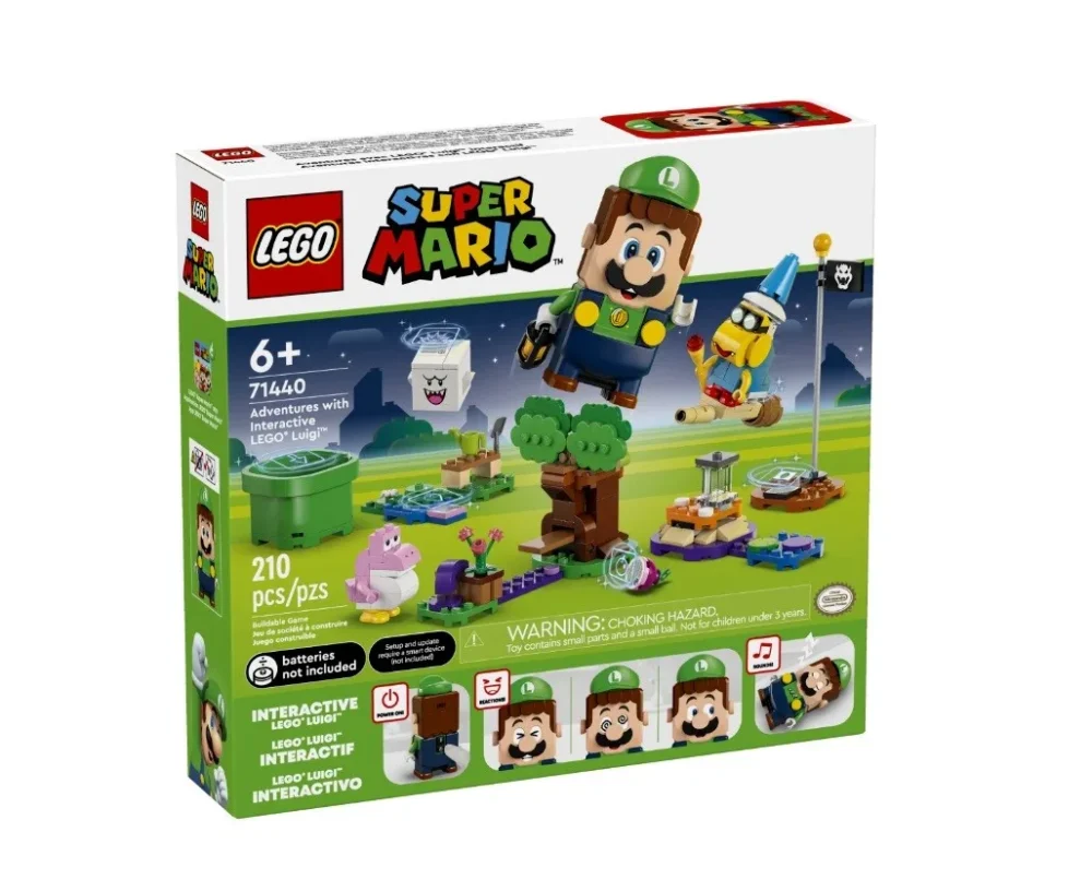 LEGO Super Mario Adventures with Interactive LEGO Luigi