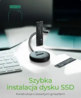 IcyBox ICY BOX IB-1610MCD-C31 NVMe+SATA M.2 SSD