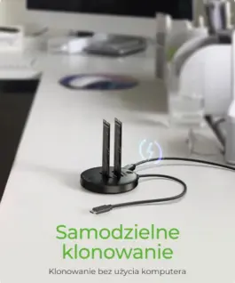 IcyBox IB-1612MCL-C31 Clone+Docking 2xNVMe