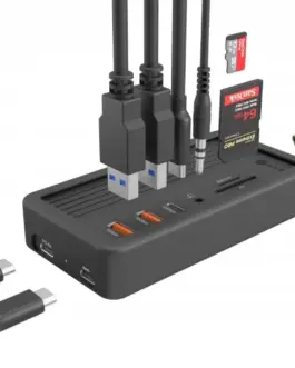 IcyBox IB-DK4072M-CU31 10in1 NVMe SSD slot