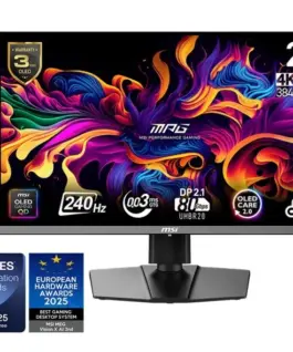 MSI Monitor MPG 272URX QD-OLED LED/UHD/FLAT/240Hz/26.5cala/черен