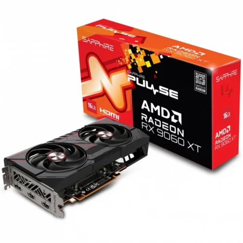 Sapphire Technology видео карта Radeon RX 9060 XT PULSE 16GB GDDR6 128bit DP/2HDMI