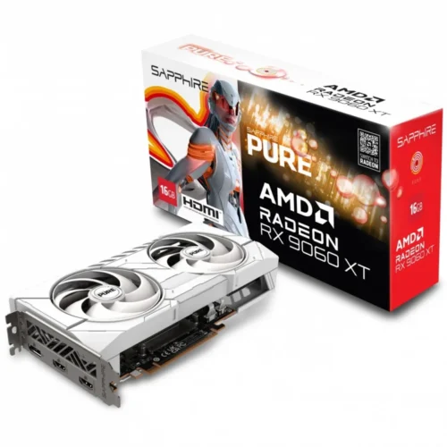 Sapphire Technology видео карта Radeon RX 9060 XT PURE 16GB GDDR6 128bit DP/2HDMI