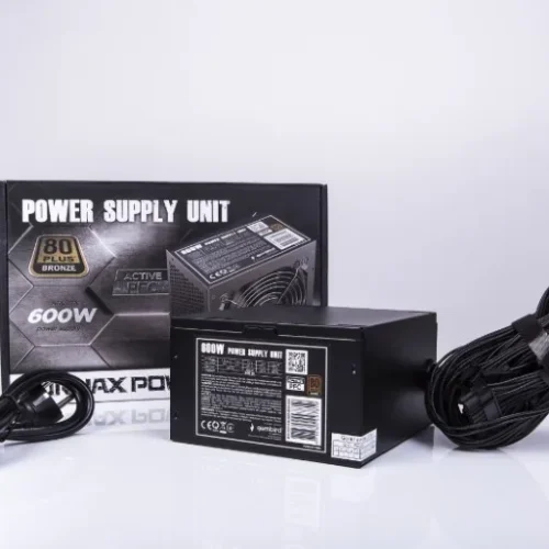 Gembird захранващ блок 600W with 80+ Bronze certyficate