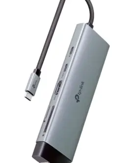 TP-LINK Hub USB Type-C 9-Port UH9120C 1 × USB-C Connector1 × HDMI 4K 60Hz Port1 × USB-C PD 100W Port 1 ×