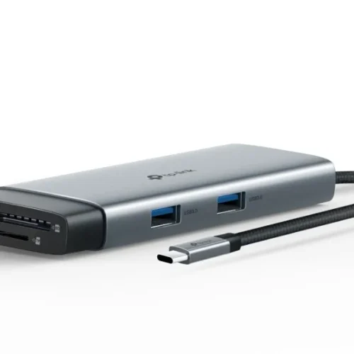 TP-LINK Hub USB Type-C 7-Port SPEC: 1 × USB-C Connector