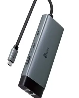 TP-LINK Hub USB Type-C 6-Port UH6120C 1 × USB-C Connector1 × HDMI 4K 60Hz Port1 × USB-C PD 100W Port1 ×