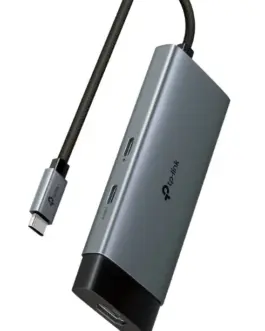 TP-LINK Hub USB Type-C 5-Port UH5020C 1 × USB-C Connector1 × HDMI 4K 60Hz Port1 × USB-C PD 100W Port2 ×