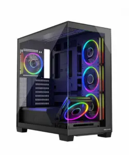 MODECOM MODECOM кутия за компютър STELLAR 5F ARGB 10 BLAC