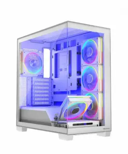 MODECOM MODECOME кутия за компютър STELLAR 5F ARGB 20 WHIT