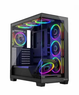 MODECOM MODECOM кутия за компютър STELLAR 8F ARGB 10 BLAC