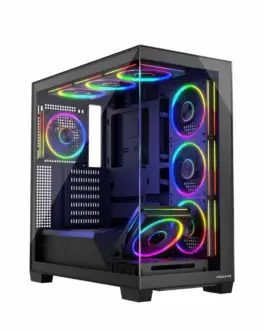 MODECOM MODECOM кутия за компютър STELLAR 8F ARGB 10 BLAC