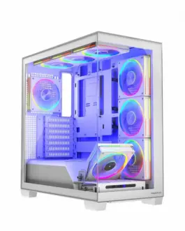 MODECOM MODECOM кутия за компютър STELLAR 8F ARGB 20 WHIT