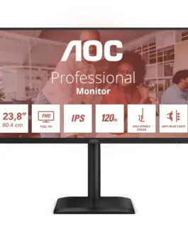 AOC AOC 24E4U 23.8 IPS 120Hz HDMI DP VGA Pivot