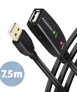 AXAGON ADR-207 USB 2.0 A-M - A-F akt. 7m Кабел