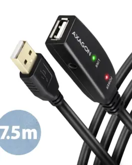 AXAGON ADR-207 USB 2.0 A-M - A-F akt. 7m Кабел