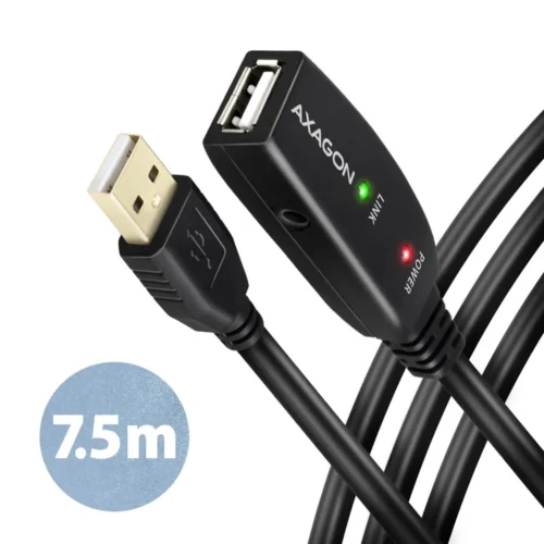 AXAGON ADR-207 USB 2.0 A-M - A-F akt. 7m Кабел