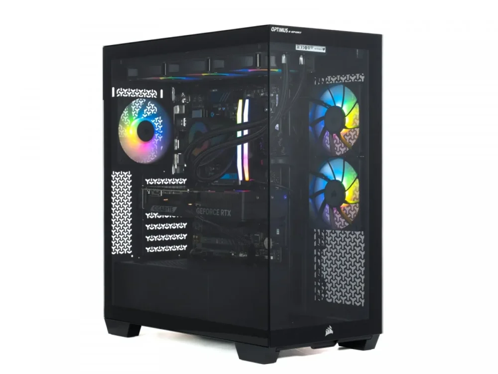 OPTIMUS Компютър E-Sport GB650T-CR1 Ryzen 7 7800X3D/32GB/2TB/RTX 5070 OC 12GB/WIN