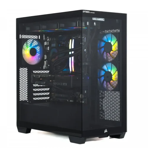 OPTIMUS Компютър E-Sport GB650T-CR1 Ryzen 7 7800X3D/32GB/2TB/RTX 5070 OC 12GB/WIN
