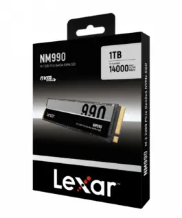 Alternative view of Lexar SSD NM990 1TB Gen5 14000/7500