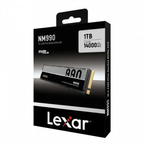Alternative view of Lexar SSD NM990 1TB Gen5 14000/7500