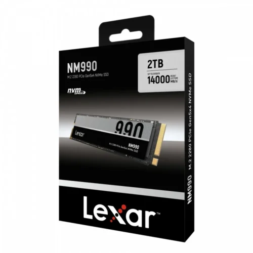 Alternative view of Lexar SSD NM990 2TB Gen5 14000/10000