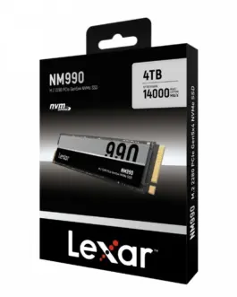 Alternative view of Lexar SSD NM990 4TB Gen5 14000/11000