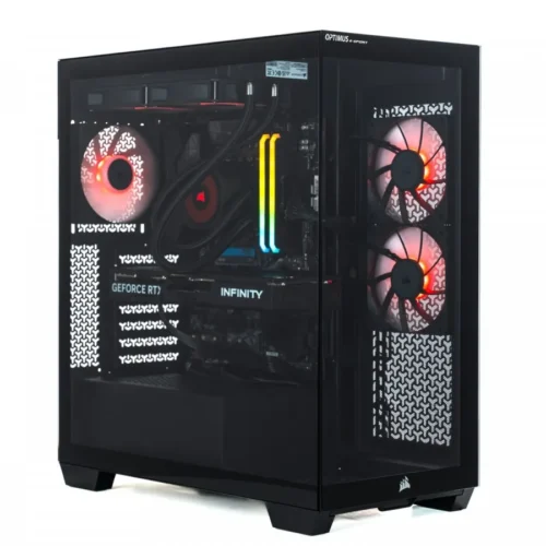 OPTIMUS Компютър E-Sport GB550T-CR8 Ryzen 7 5800X/16GB/1TB/RTX 5060 Ti 16GB/W11H