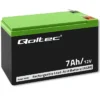 Qoltec Gel battery | 12V | 7Ah | Max.72A | AGM